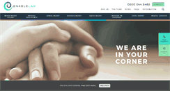 Desktop Screenshot of enablelaw.com